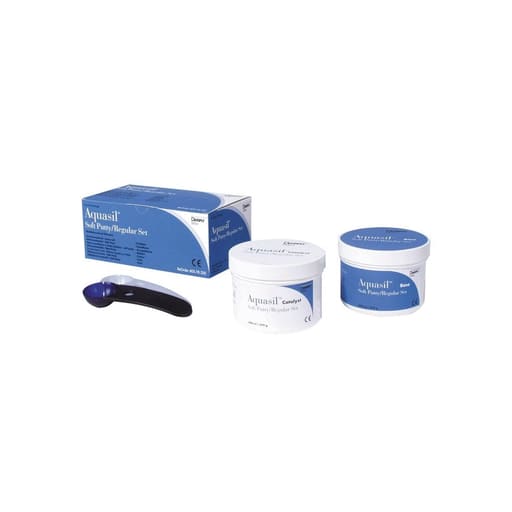 Dentsply Aquasil Soft Putty Regular Set 2x450ml + Aquasil Ultra XLV Cartridge set 4 x 50ml (Combo)