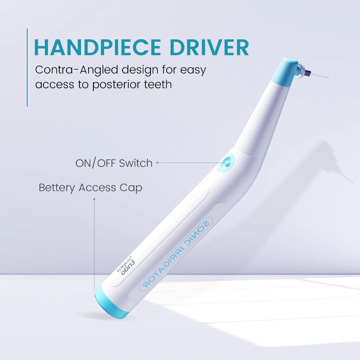 SuperEndo Sonic Flush Endo Irrigator (120 Tips Free)