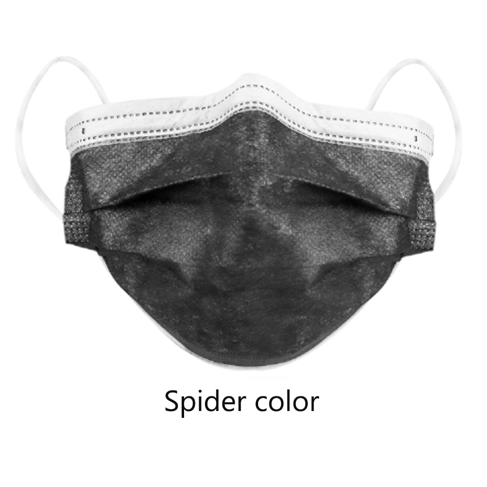 Waldent 3 Ply Mask - Spider Color (Pack of 50)