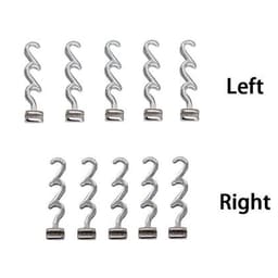 OSL Spiral Crimpable Hook - 0.022 (Pack Of 10)  - 4