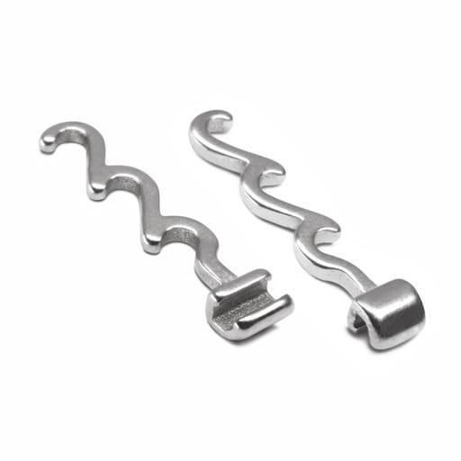 OSL Spiral Crimpable Hook - 0.022 (Pack Of 10)