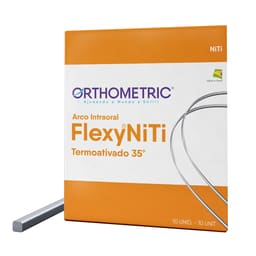 OrthoMetric Flexy NiTi Thermal 35ºC Archwire - Square (10/Pk) - 4