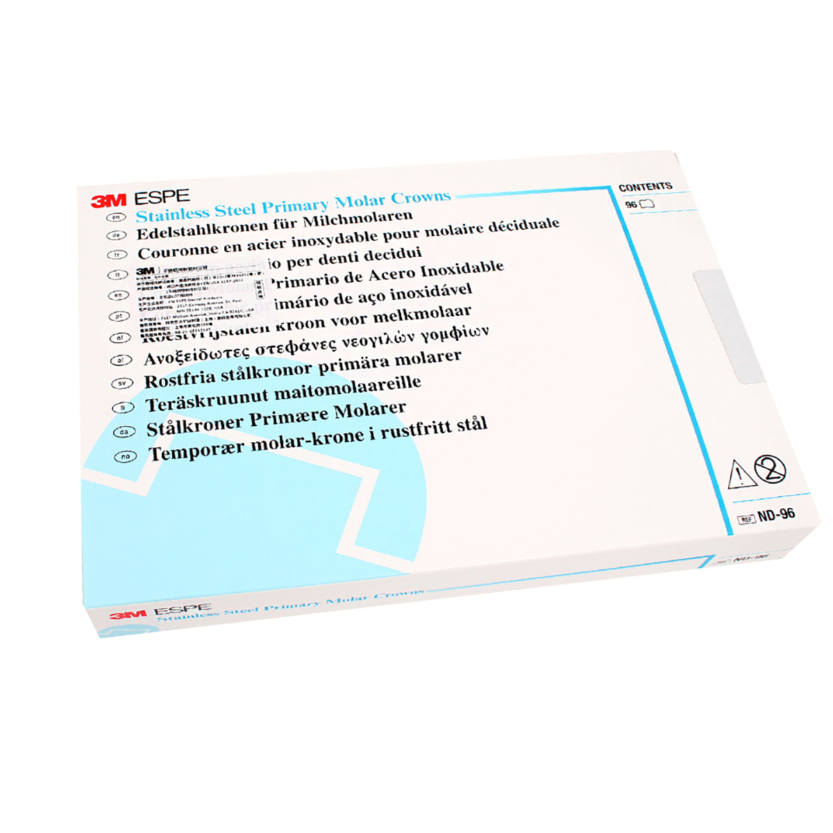 3M ESPE Ss Crown Primary Molar - Intro Kit Nd96