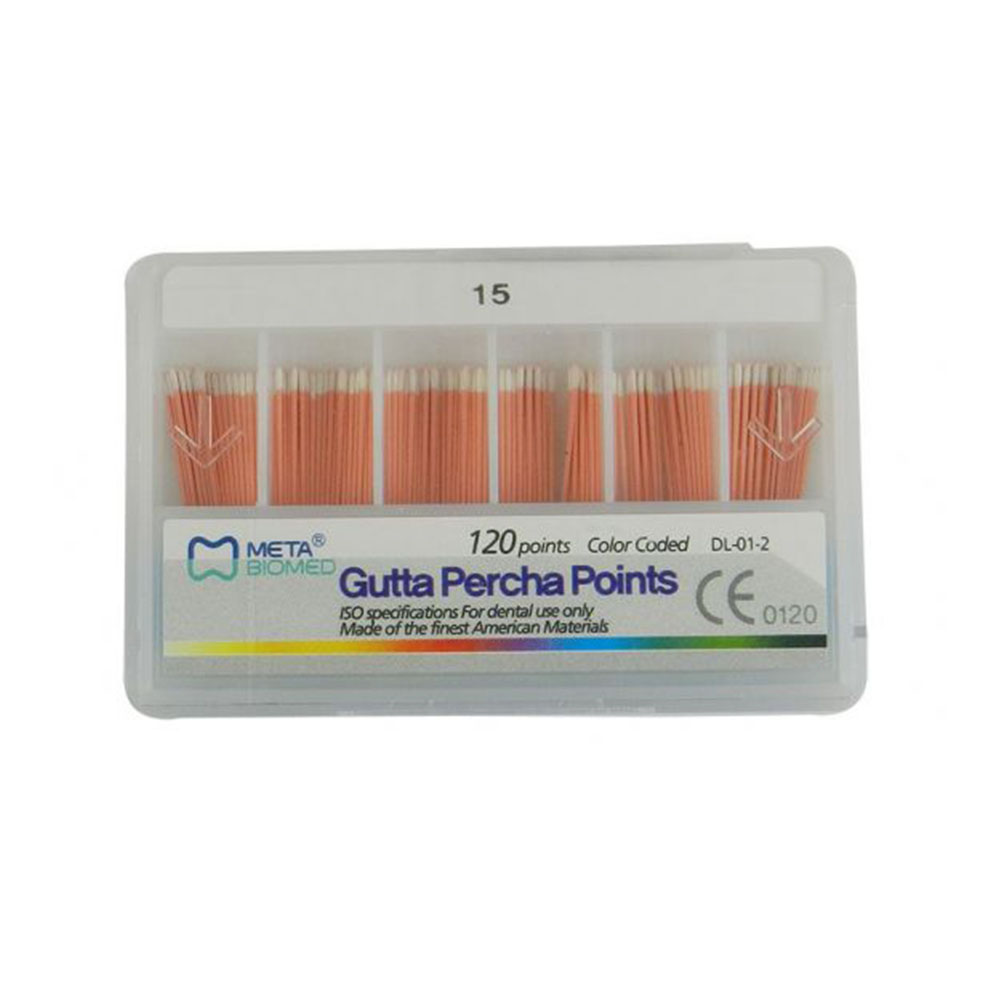 Meta Gutta Percha Points - 2% #15