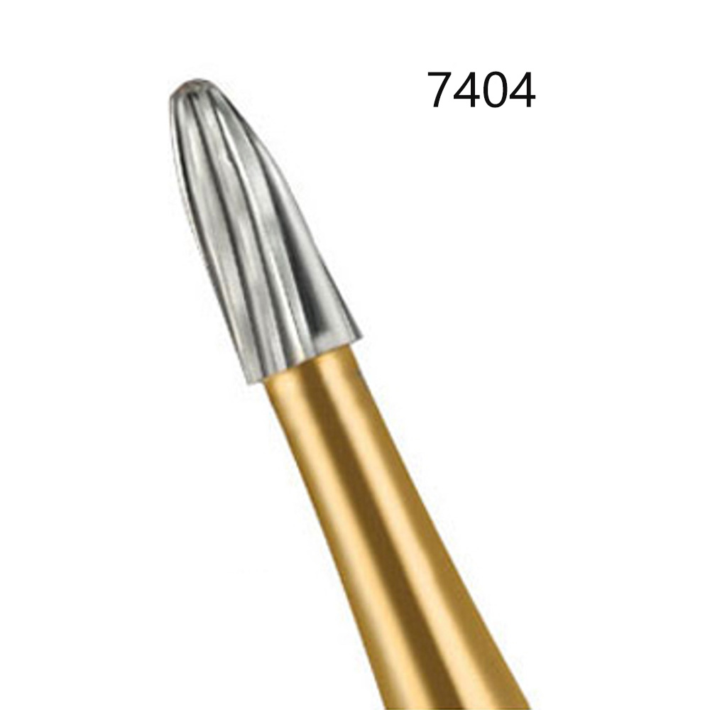 SS White Egg Finishing Bur-12 Blades #7404 (Pack Of 10)