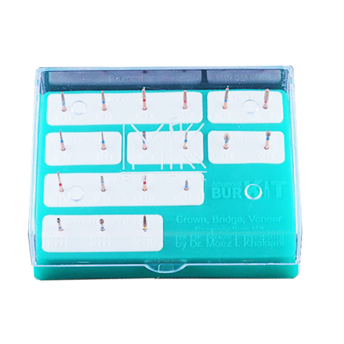 Mik Advanced Tooth Preparation Bur Kit  (Pack of 19 Burs)