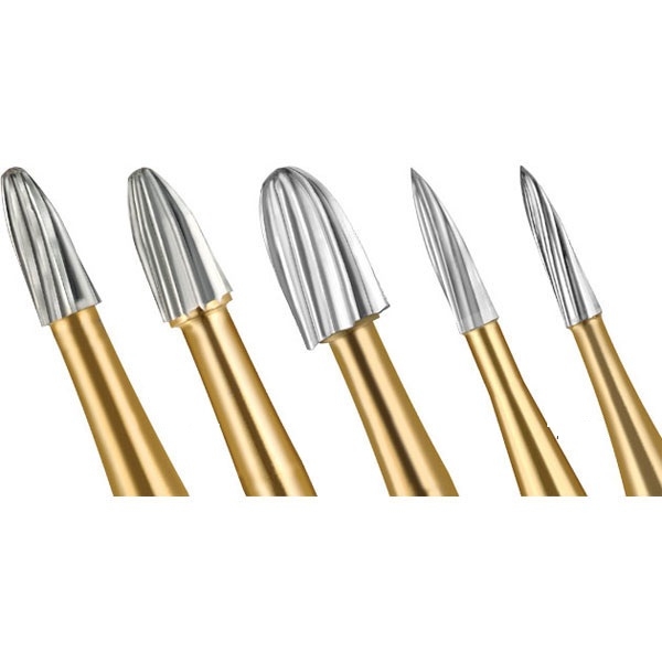 SS White Finishing Carbide Bur- 12 Blades