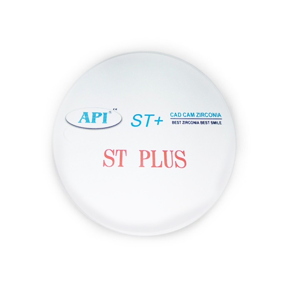 API Zirconia Dental Ceramics Blank White (ST Plus Series)