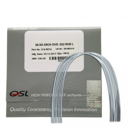 OSL Stainless Steel Ovoid Form Archwires - Round