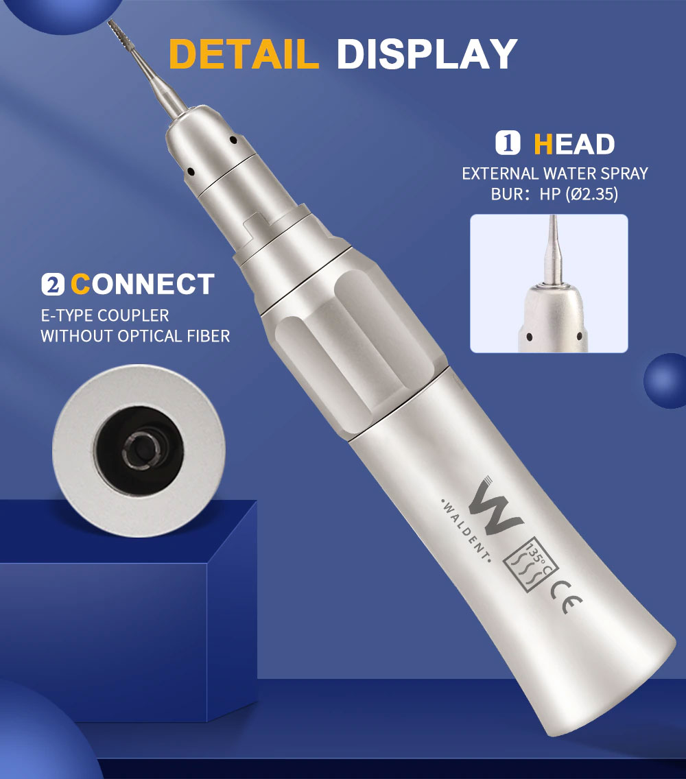 Waldent Premium Straight Handpiece (W-124)
