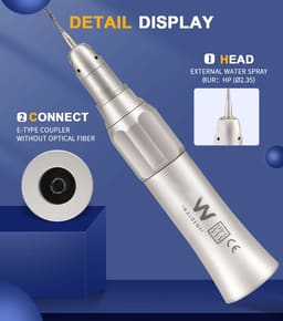 Waldent Premium Straight Handpiece (W-124) - 13