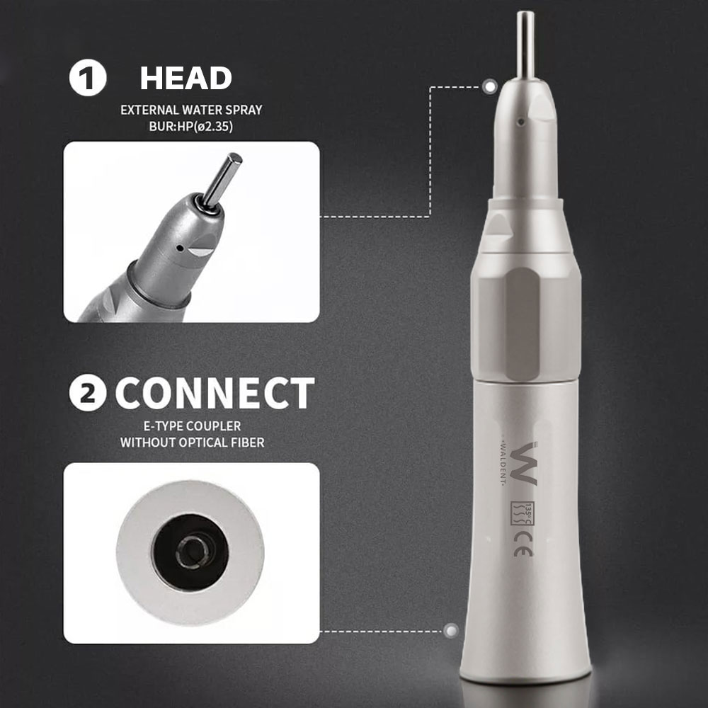 Waldent Premium Straight Handpiece (W-124)