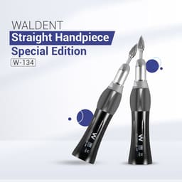 Waldent Straight Handpiece Special Edition - Black (W-134)  - 10