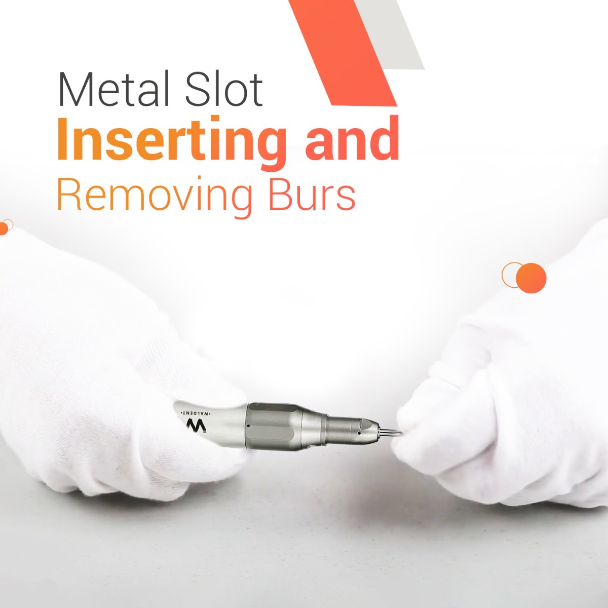 Waldent Premium Straight Handpiece (W-124)