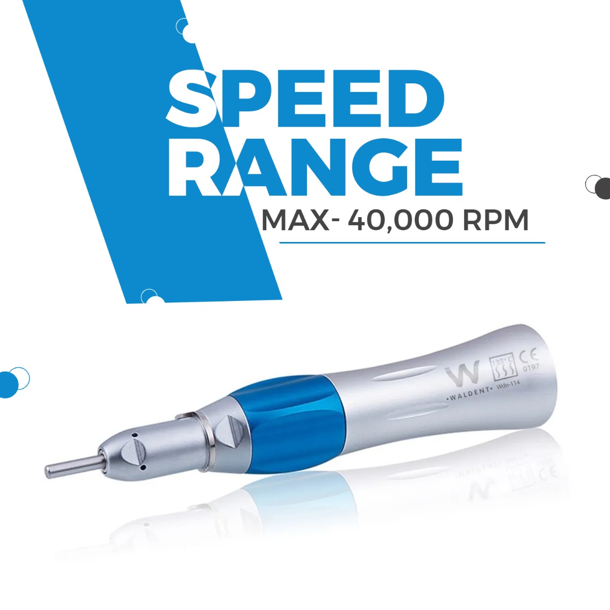 Waldent Straight Handpiece Special Edition (W-135)