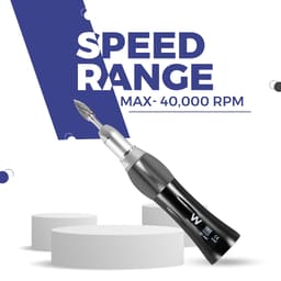Waldent Straight Handpiece Special Edition - Black (W-134)  - 7