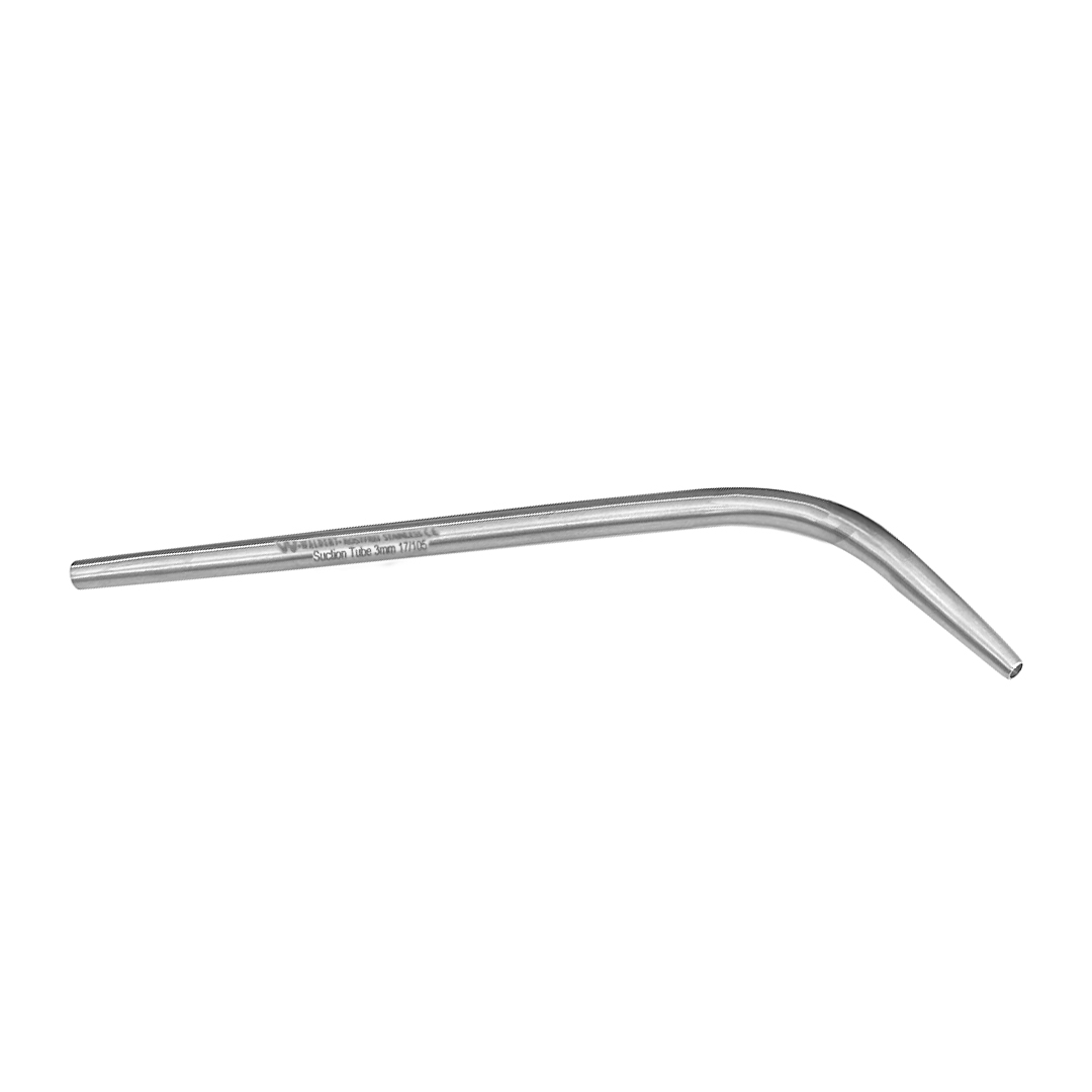 Waldent Suction Tube Curved 20cm