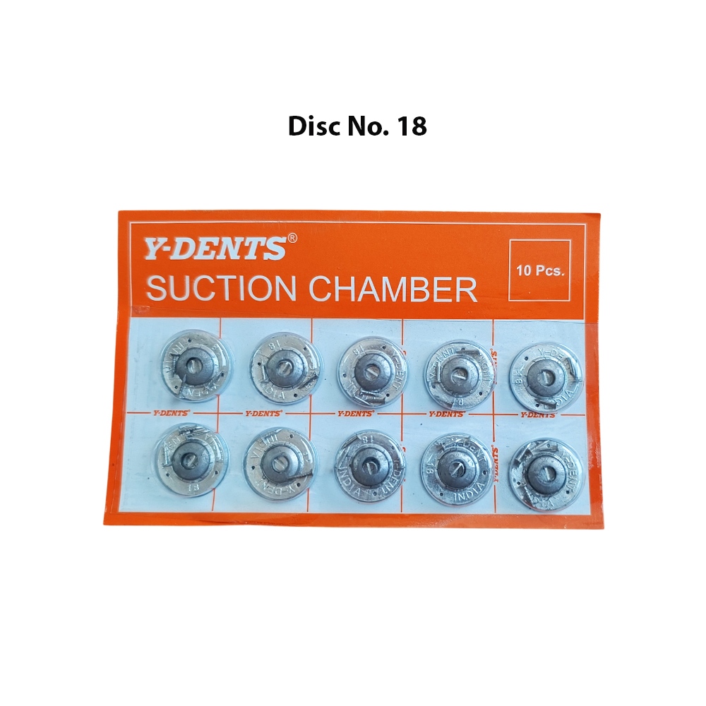 MDM Y - Dents Denture Suction Chamber Discs