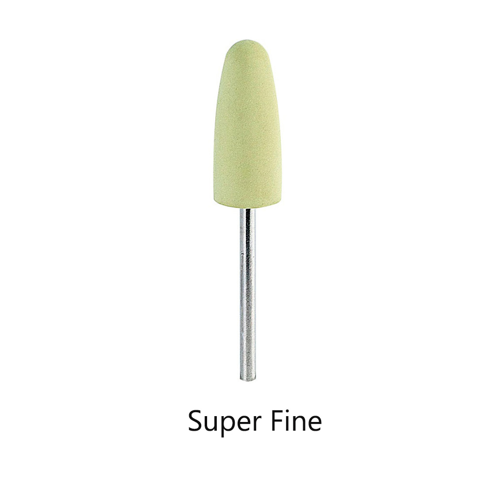 ET Dental Acrylic Polishers Round Small Yellow - Super Fine (Pack of 1)