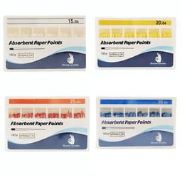 Sure Endo Paper Points Length Marked (Pack of 180)