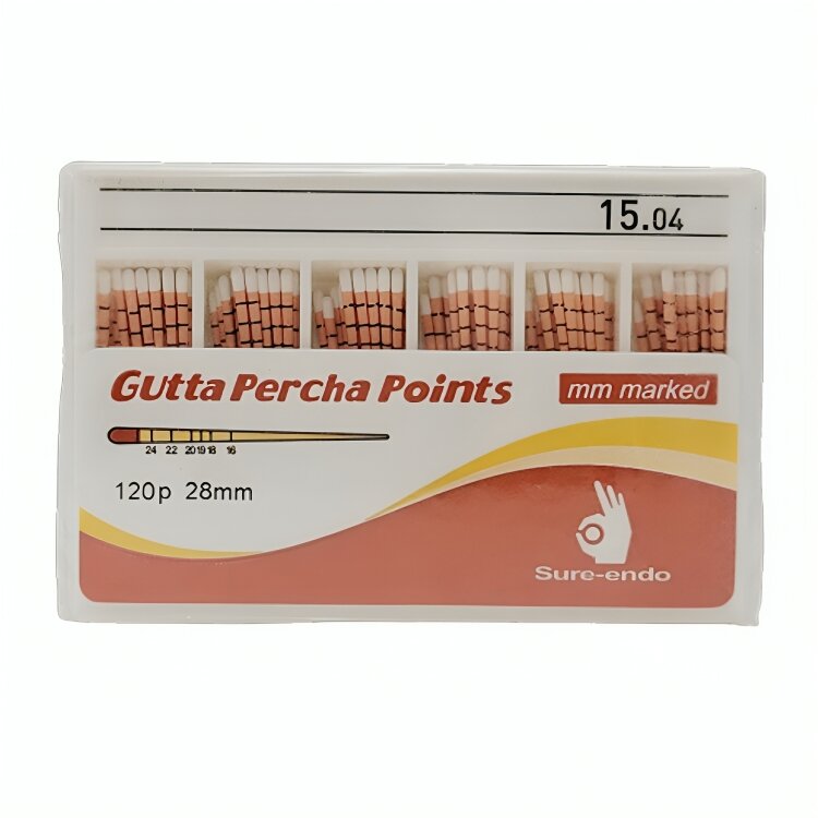 Sure Endo Gutta Percha - 4% #15