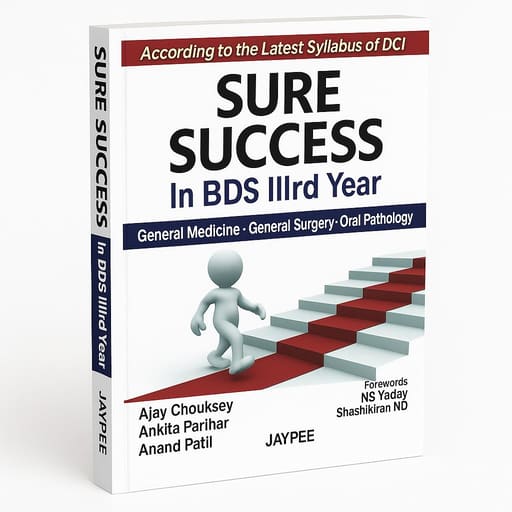 Jaypee Medical Sure Success In Bds IIIrd Year (ISBN - 252192)