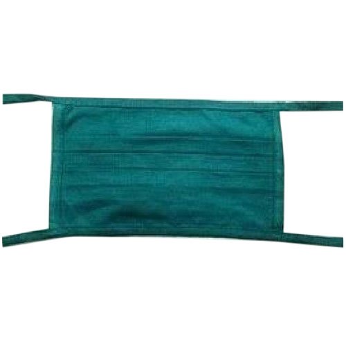 Surgical Green Cloth Mask Tie ( Pack Of 1 )