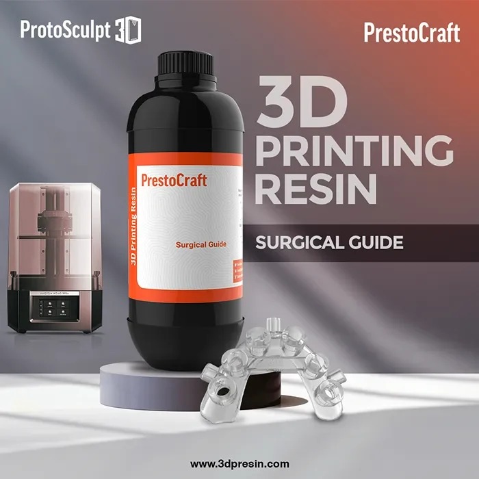 PrestoCraft 3D Printing Surgical Guide Resin - 500 Gm
