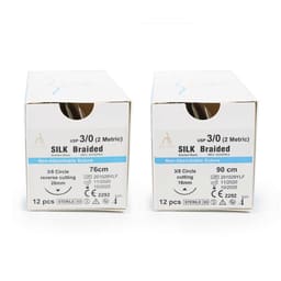 All Med Silk Surgical Sutures  - 8