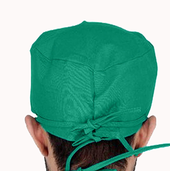 Surgical Green Cloth Surgeon Cap
