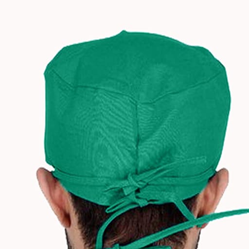 Surgical Green Cloth Surgeon Cap