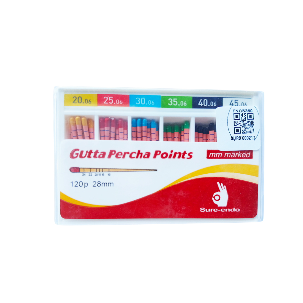 Sure Endo Gutta Percha - 6% #20-45