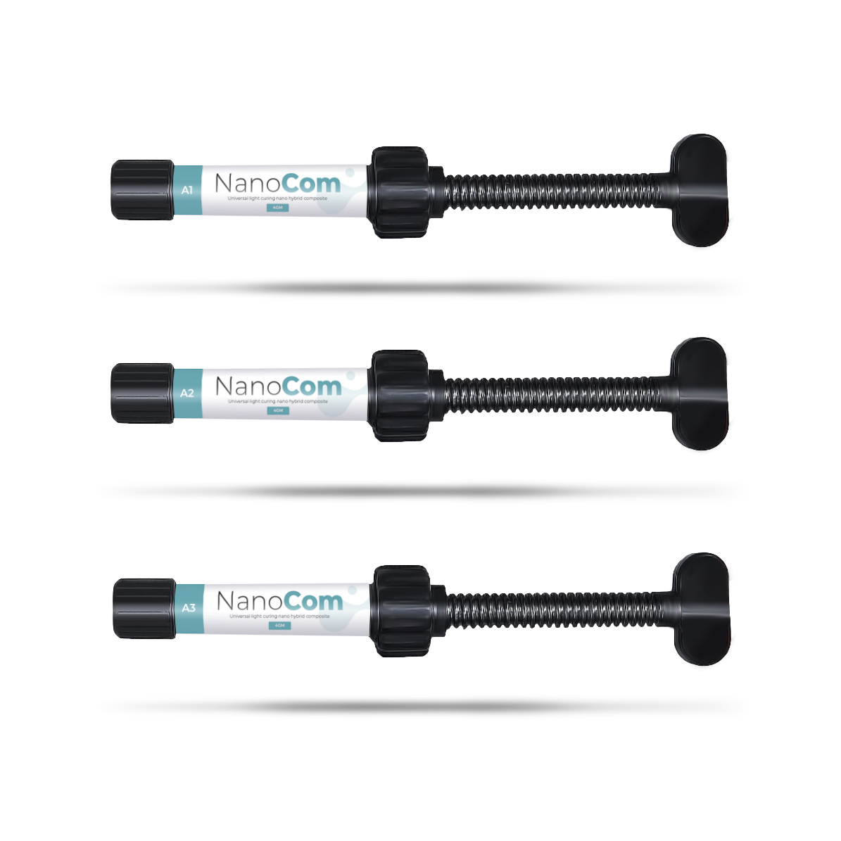 DentGist NanoCom Restorative Composite Refills 4g