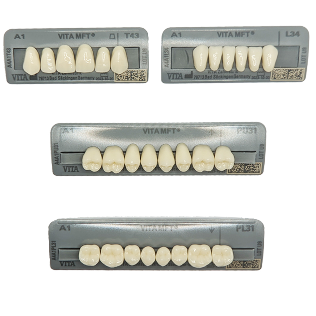 Vita MFT Denture Teeth T43 -A1 (Set of 28)
