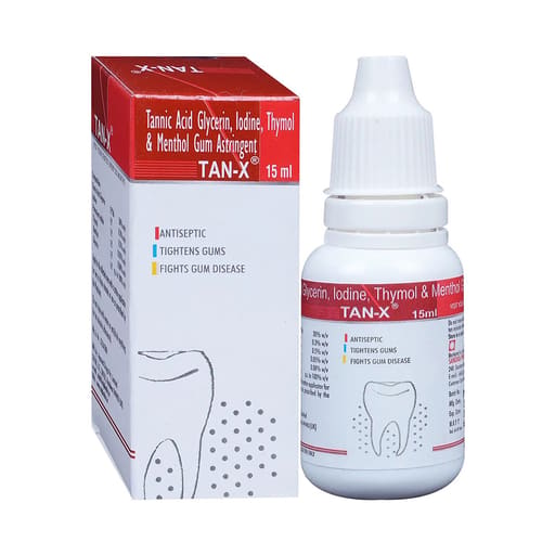 Sandika Pharma Tan - X Gum Astringents (Pack of 10)