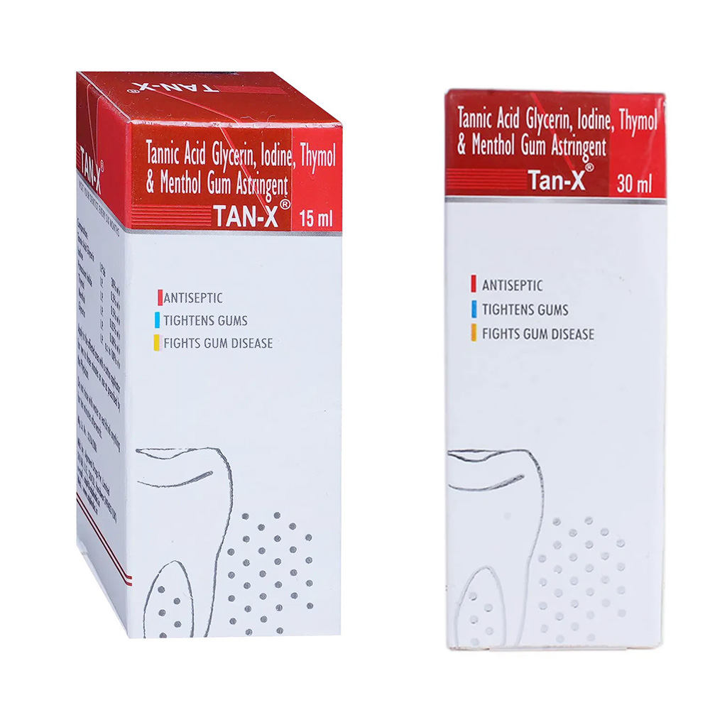 Sandika Pharma Tan - X Gum Astringents (Pack of 10)