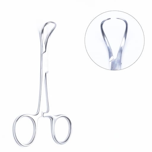 GDC Sterilizing Forceps Backhaus (9cm) (Tc3)