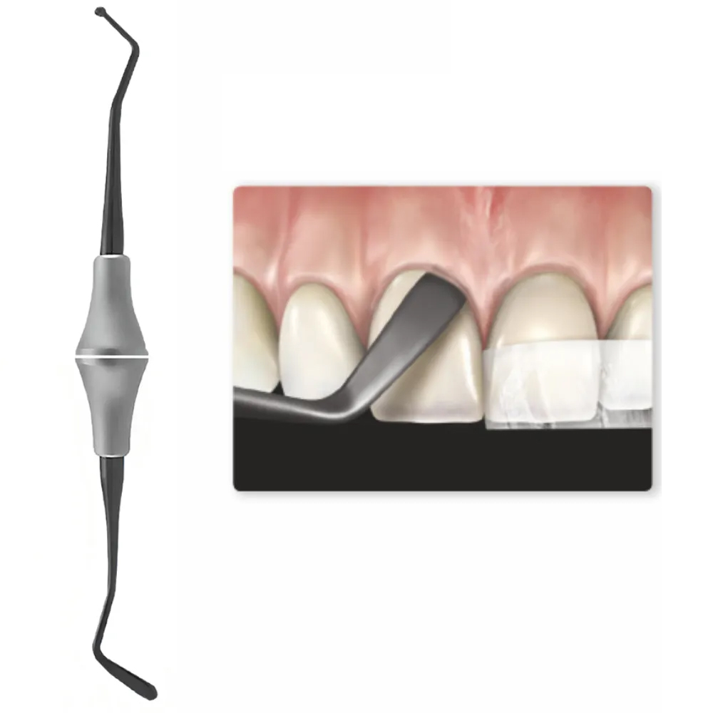 GDC Teflon Coated Composite Instrument Anterior Set Of 5 Pcs In Pouch (CIAP5)