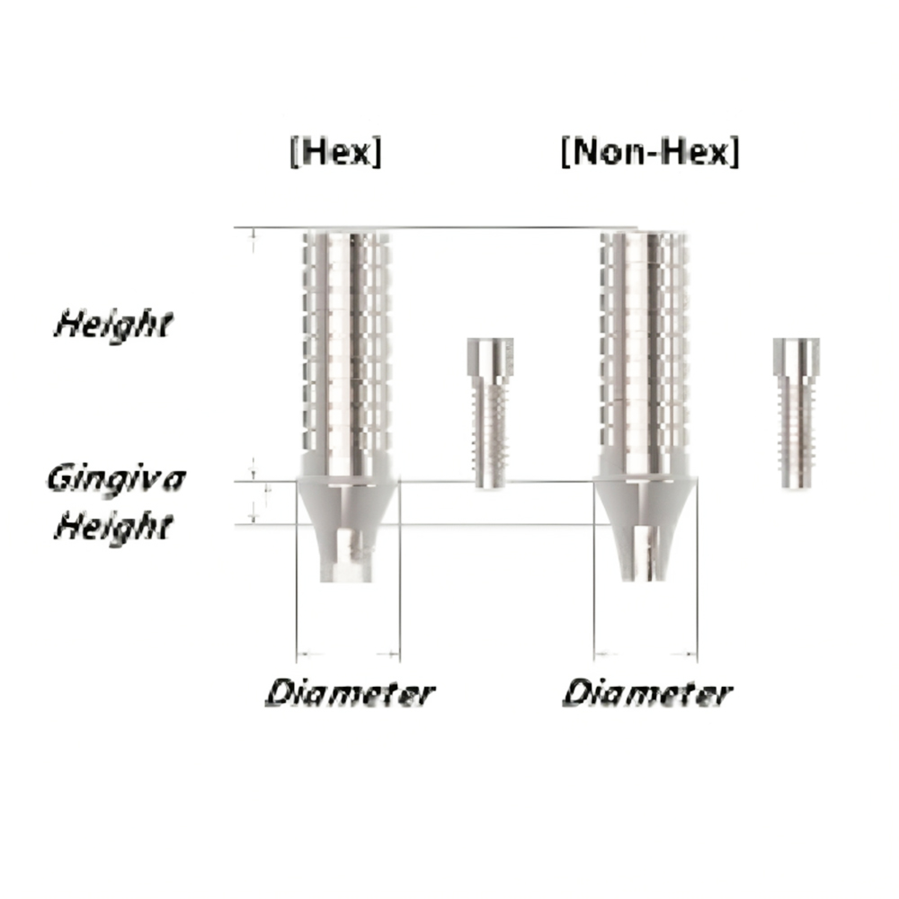 Xcem Conical Temporary Abutment