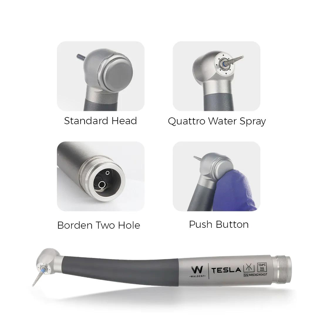 Waldent Tesla Airotor Standard Head And Accessories