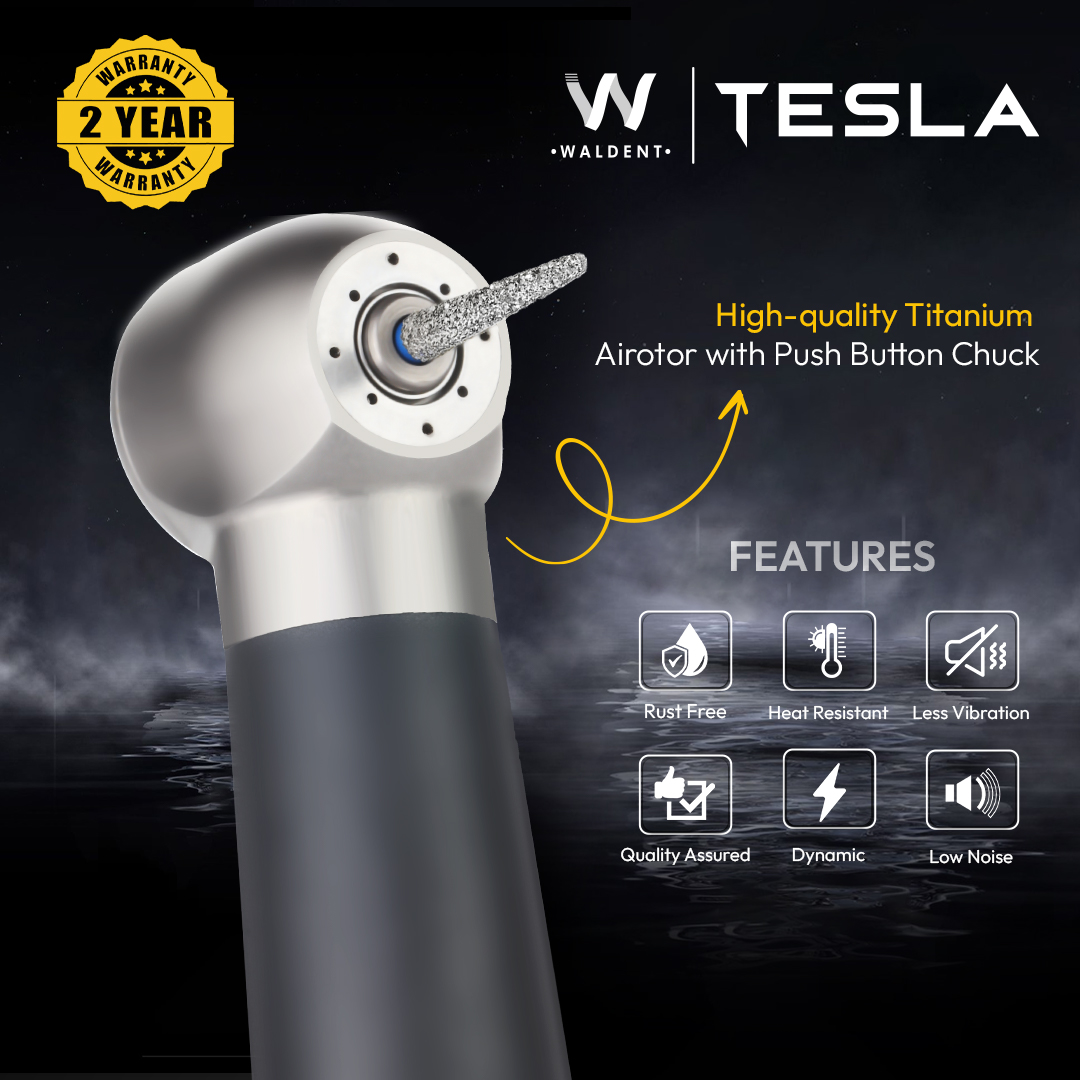 Waldent Tesla Airotor Standard Head And Accessories