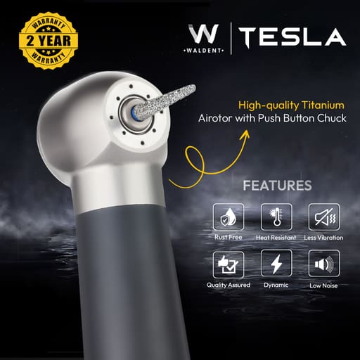 Waldent Tesla Airotor Standard Head And Accessories