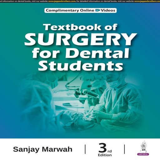 Jaypee Medical Textbook of Surgery for Dental Students (ISBN - 962675)