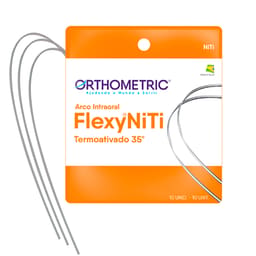 OrthoMetric Flexy NiTi Thermal 35ºC Round Archwire - 020 Lower(52.35.2020)