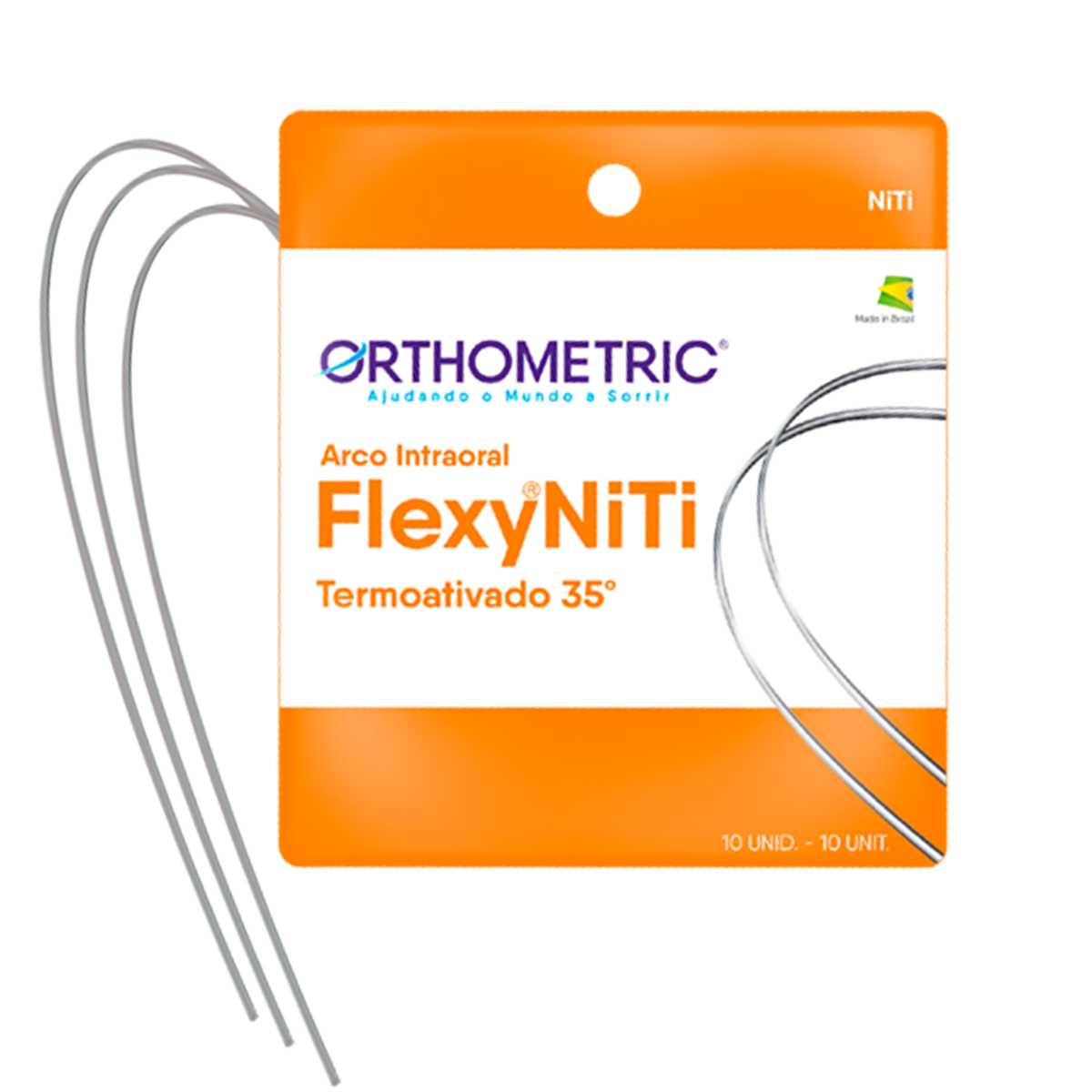 OrthoMetric Flexy NiTi Thermal 35ºC Round Archwire - 012 Upper(51.35.2012)
