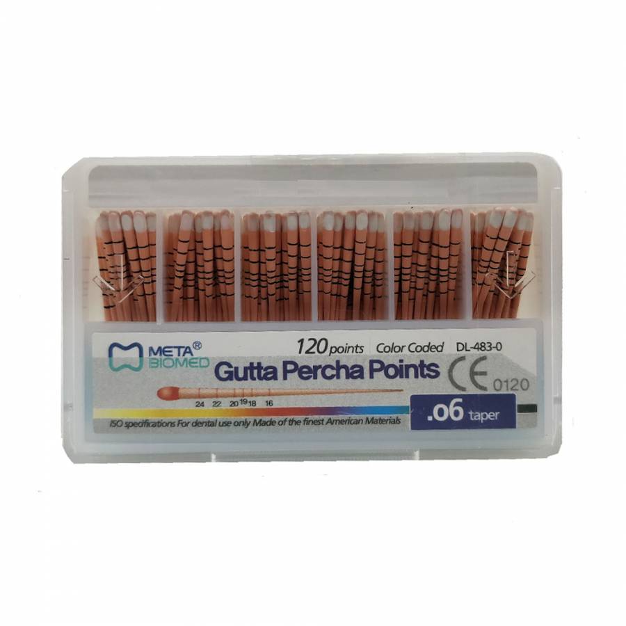 Meta Gutta Percha Points Special Taper 0.06 #15
