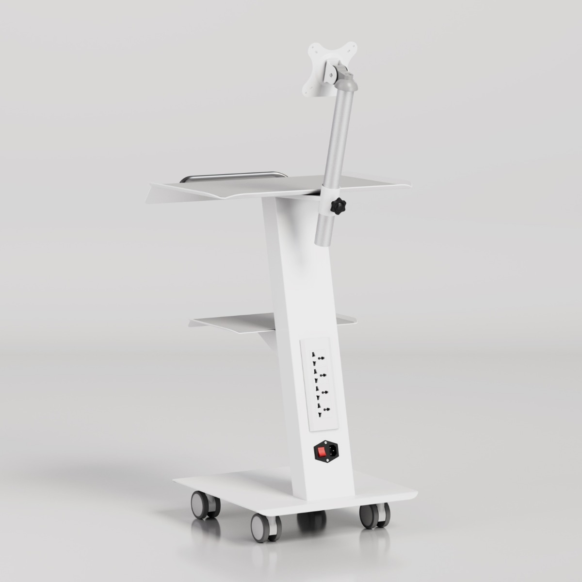 Waldent Heavy-Duty Dental Utility Trolley For Intraoral Camera