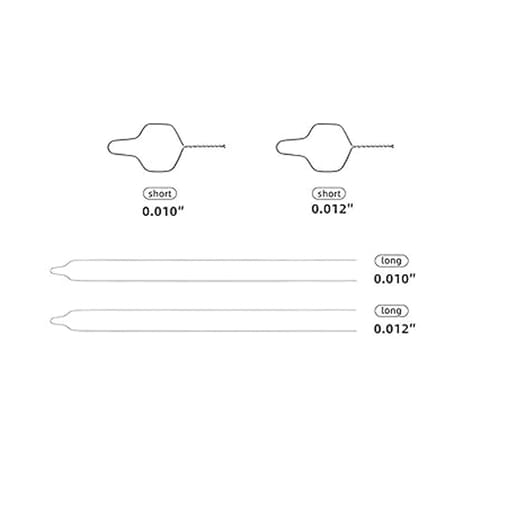 OSL SS Preformed Ligature Ties - Short (Pack Of 100)