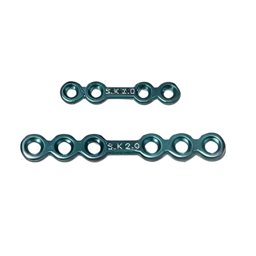 SK Surgicals Titanium Mini Bone Plates With Gap - 2.5mm