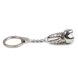 iDENTical Tooth Shape Silver Keychain (YK-068S) - 5